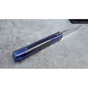 КОСМОС авторський складаний ніж ручної роботи GRYFON KNIVES, сталь CPM S125V, 65 HRC. Photo 2